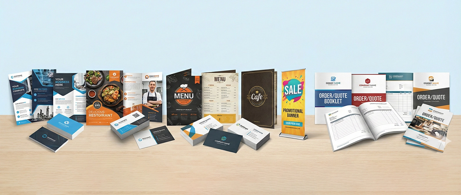 Materiais para empresas