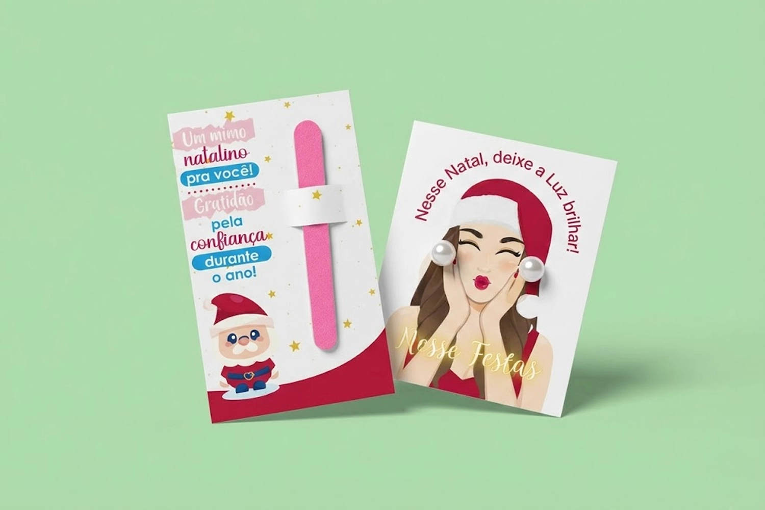 Etiquetas e adesivos de Natal