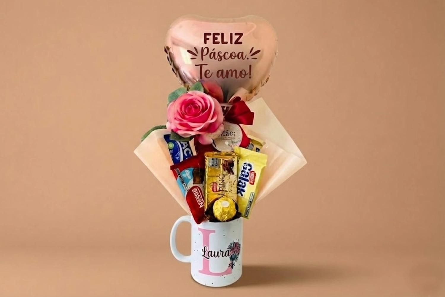 Buqueê na caneca